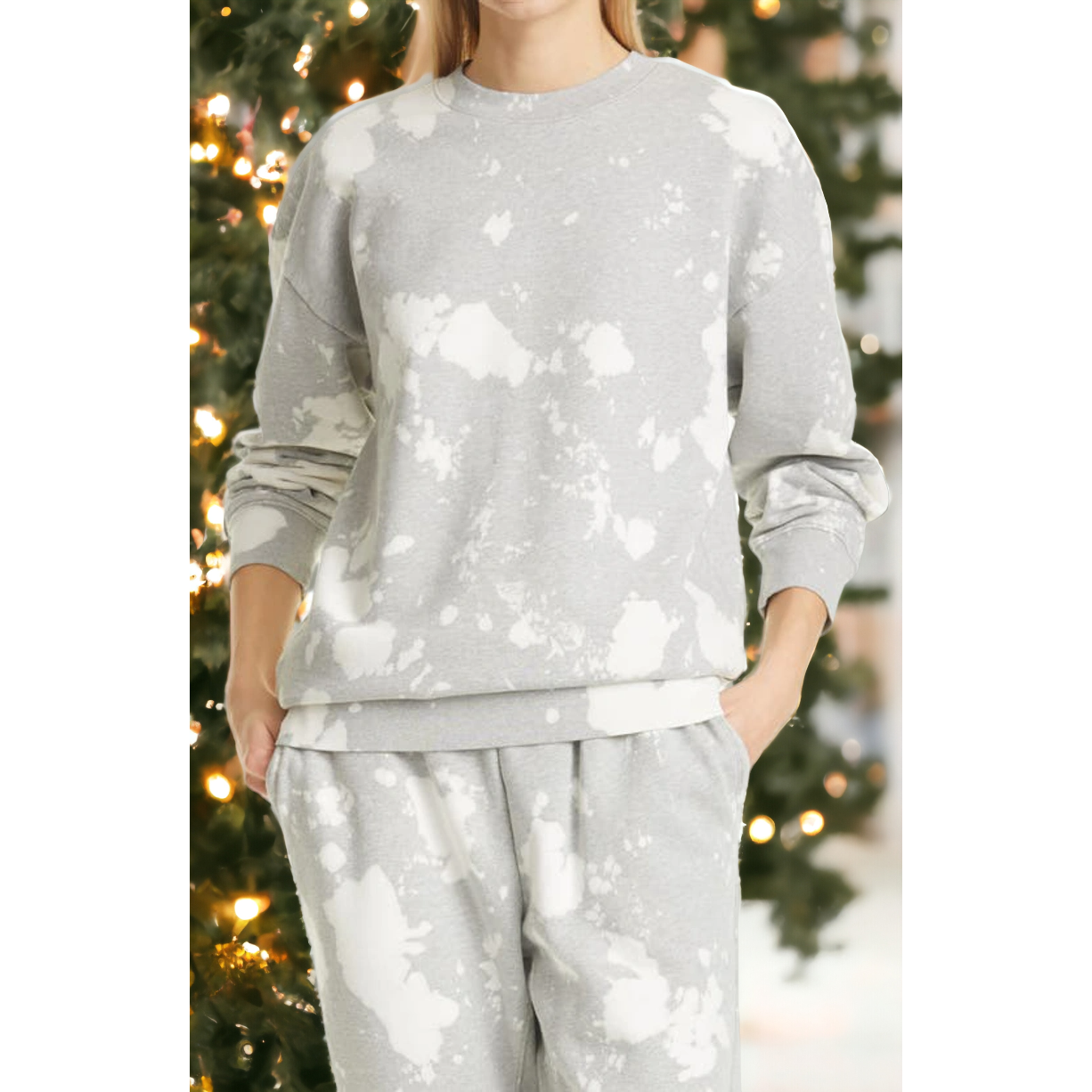 (60% Off) Nwt Frame Women's Easy Shirttail Sweatshirt In Gris Heather Multi S